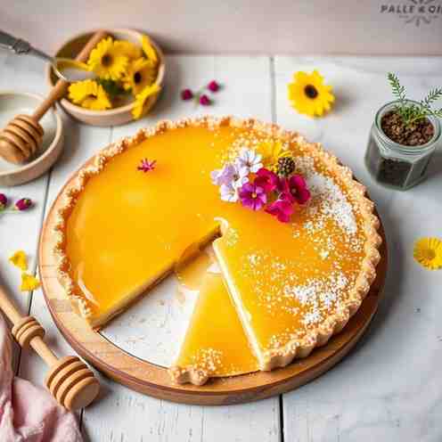Delicious Honey Tart Recipe - Easy Dessert Using Honey